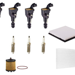 Direct Ignition Coils Spark Plugs Tune Up Kit For Buick Verano 2.4L 2012-2017