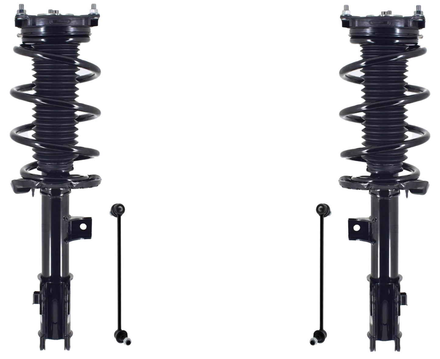 Front Complete Struts W/ Coil Spring & Links For Kia Telluride X-Line 2023 2024