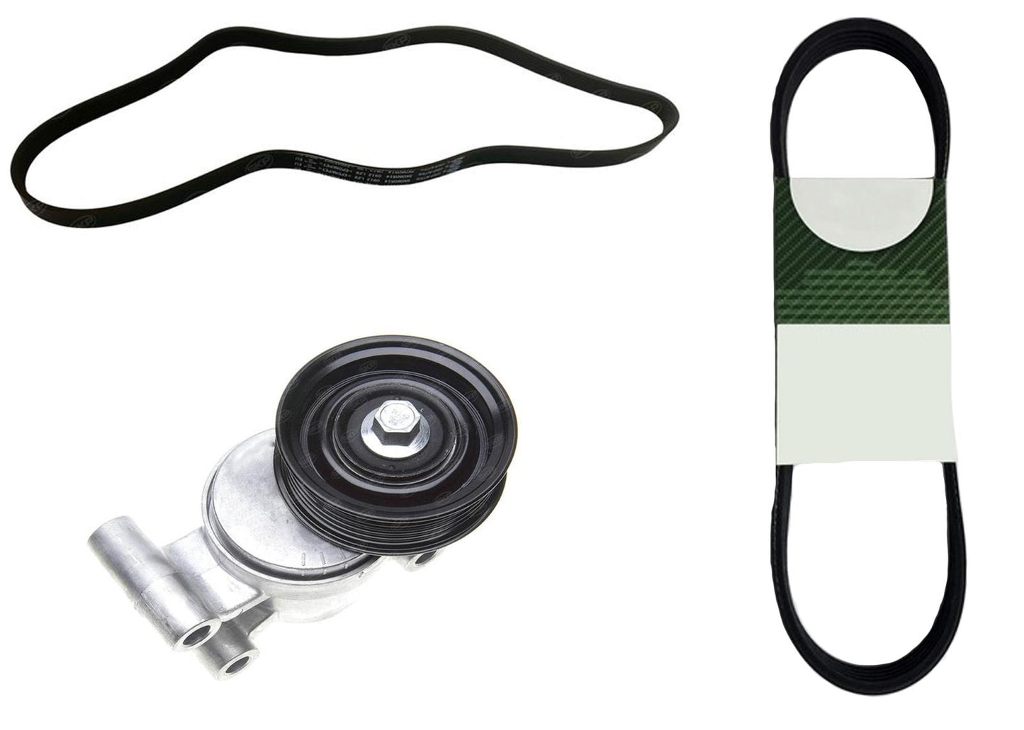 Engine Belt Tensioner & Engine Belts for Mazda 3 2.0L 2010 2011 2012 2013