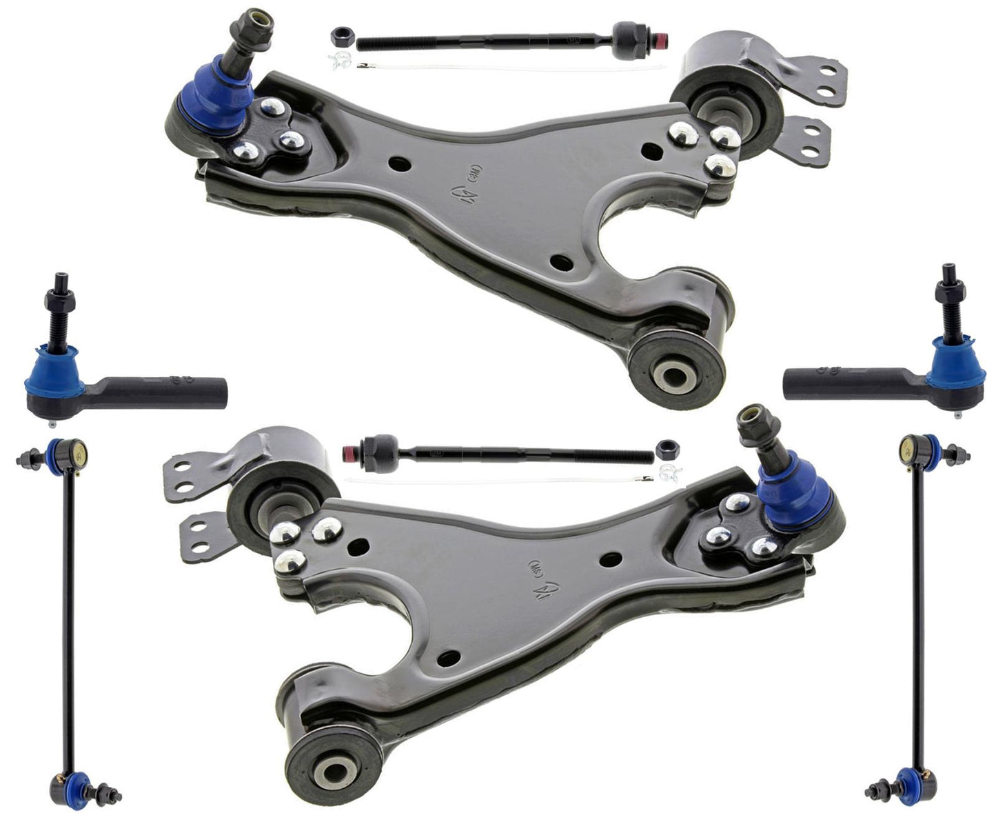 Mevotech Lower Control Arms Tie Rods & Links For Enclave 08-2017 Traverse 09-17