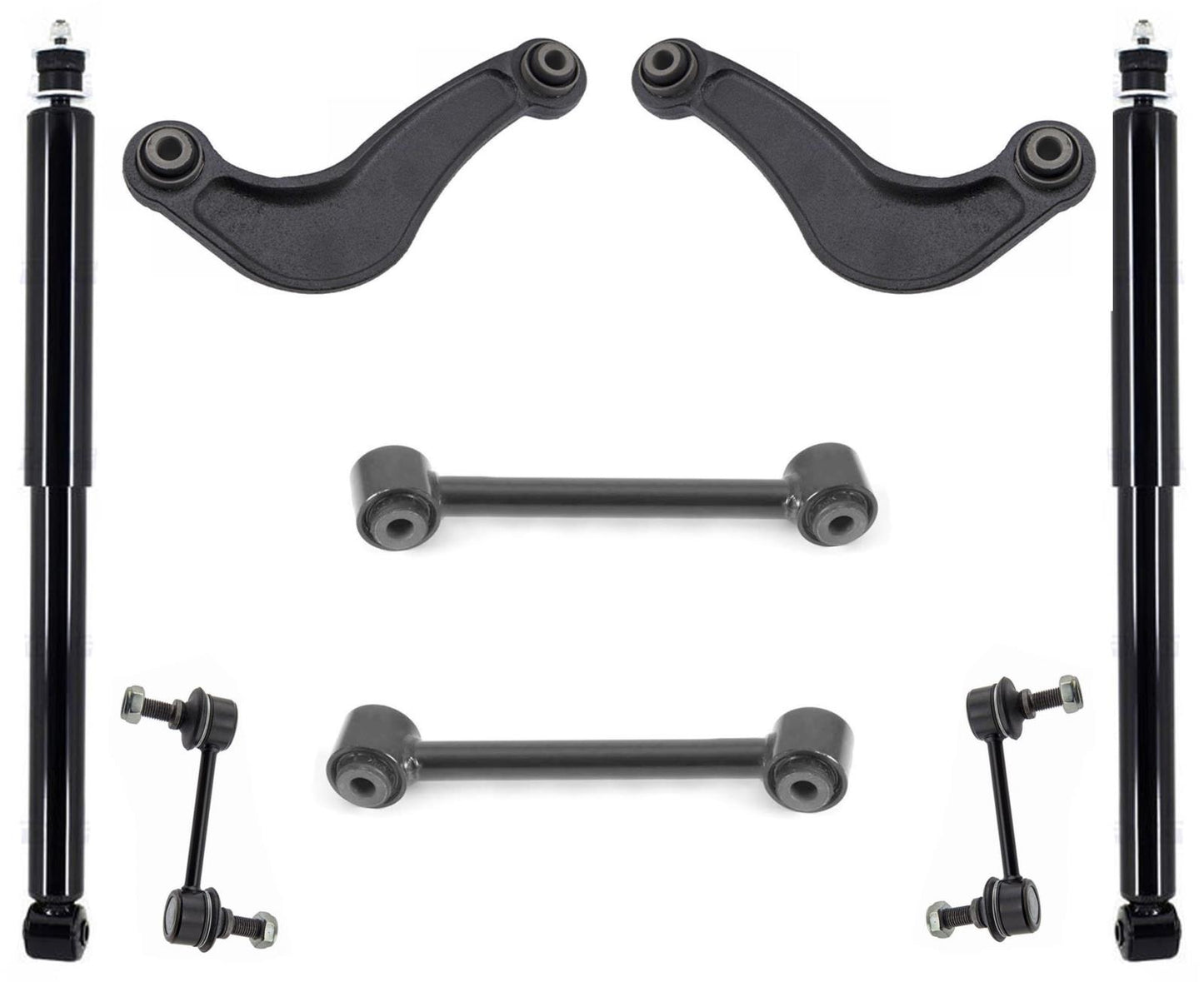Rear Upper & Lateral Control Arms Rear Shocks & Links For Mazda CX-9 2007-2015