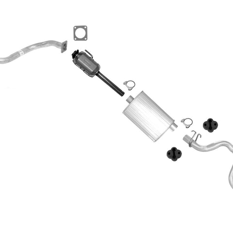 Catalytic Converter Muffler Tail Pipe Exhaust System for Jeep Wrangler 87-90 4.2