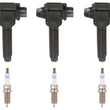 Direct Ignition Coils & Spark Plugs For Mitsubishi Mirage 1.2L 2014 2020 2023