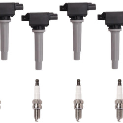 Direct Ignition Coils & Iridium Spark Plugs For Toyota Yaris IA 1.5L 2017 2018