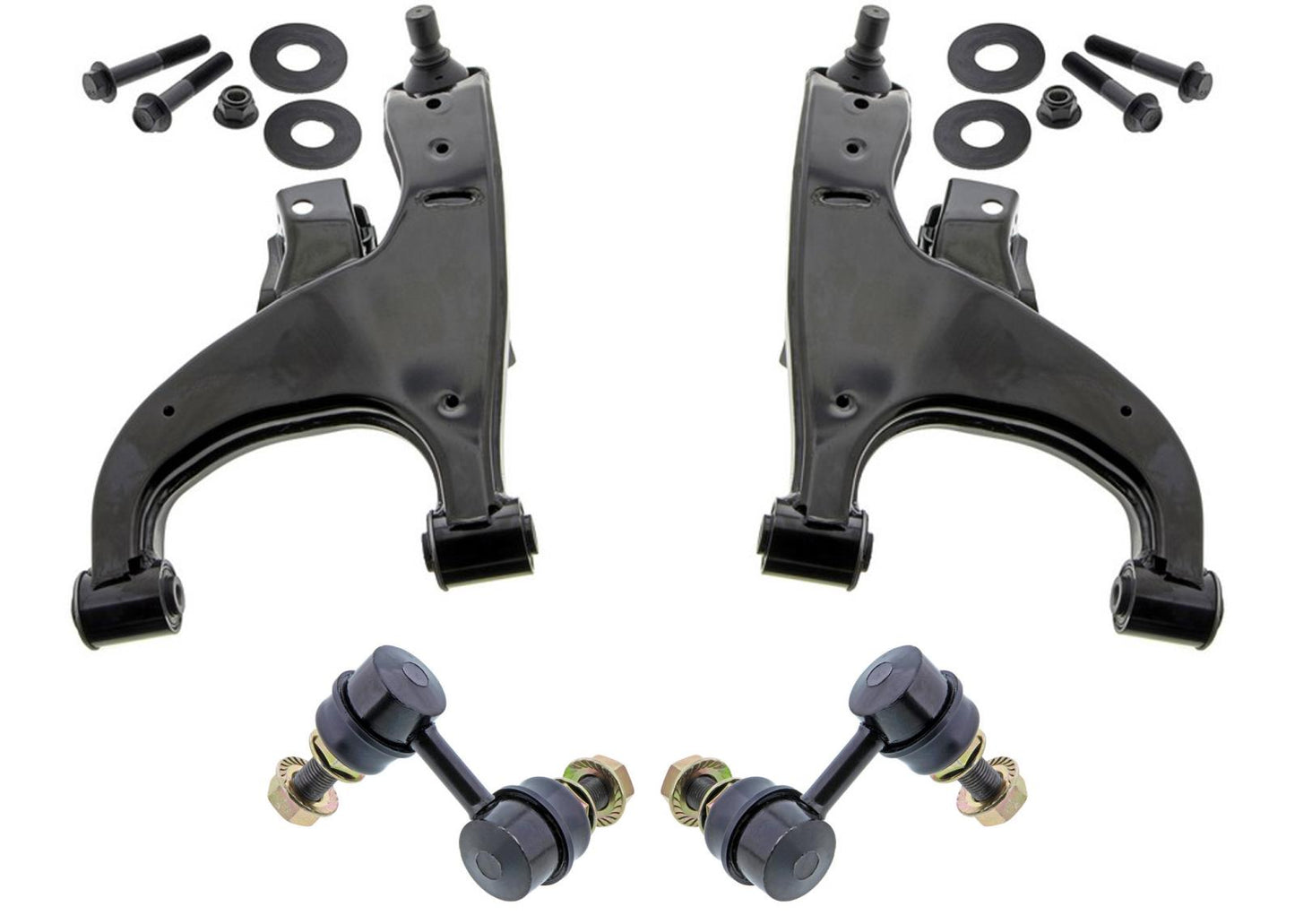 Rear Lower Control Arms Sway Bar Links for Nissan Pathfinder 2005 2010 2011 2012