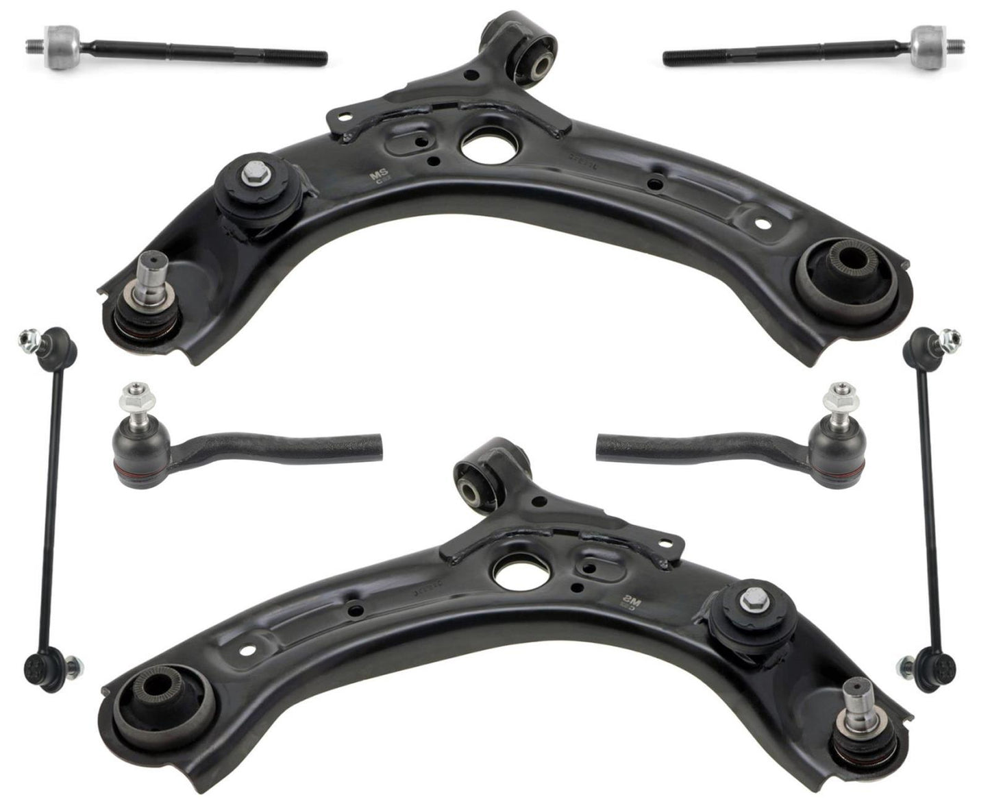 Front Lower Control Arms Tie Rods & Links For Mazda 3 2019-2023 Mexico Built