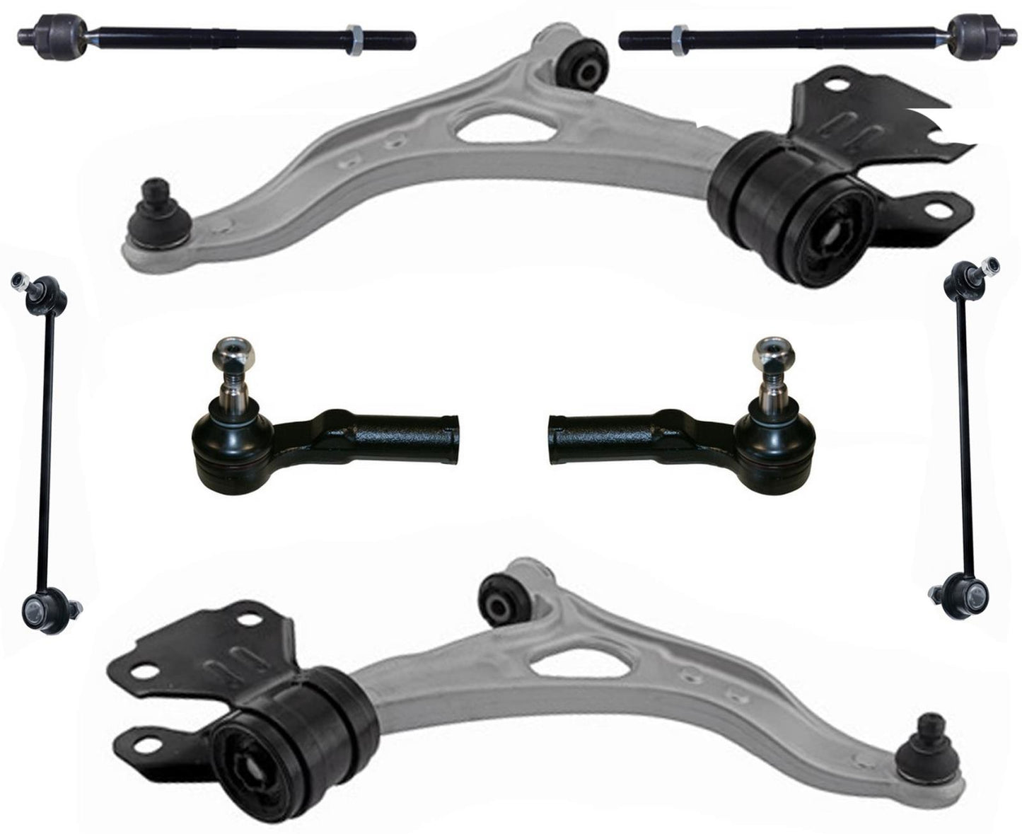 Front Control Arms Tie Rods Links For Transit Connect 20-23 Extended Whlbase