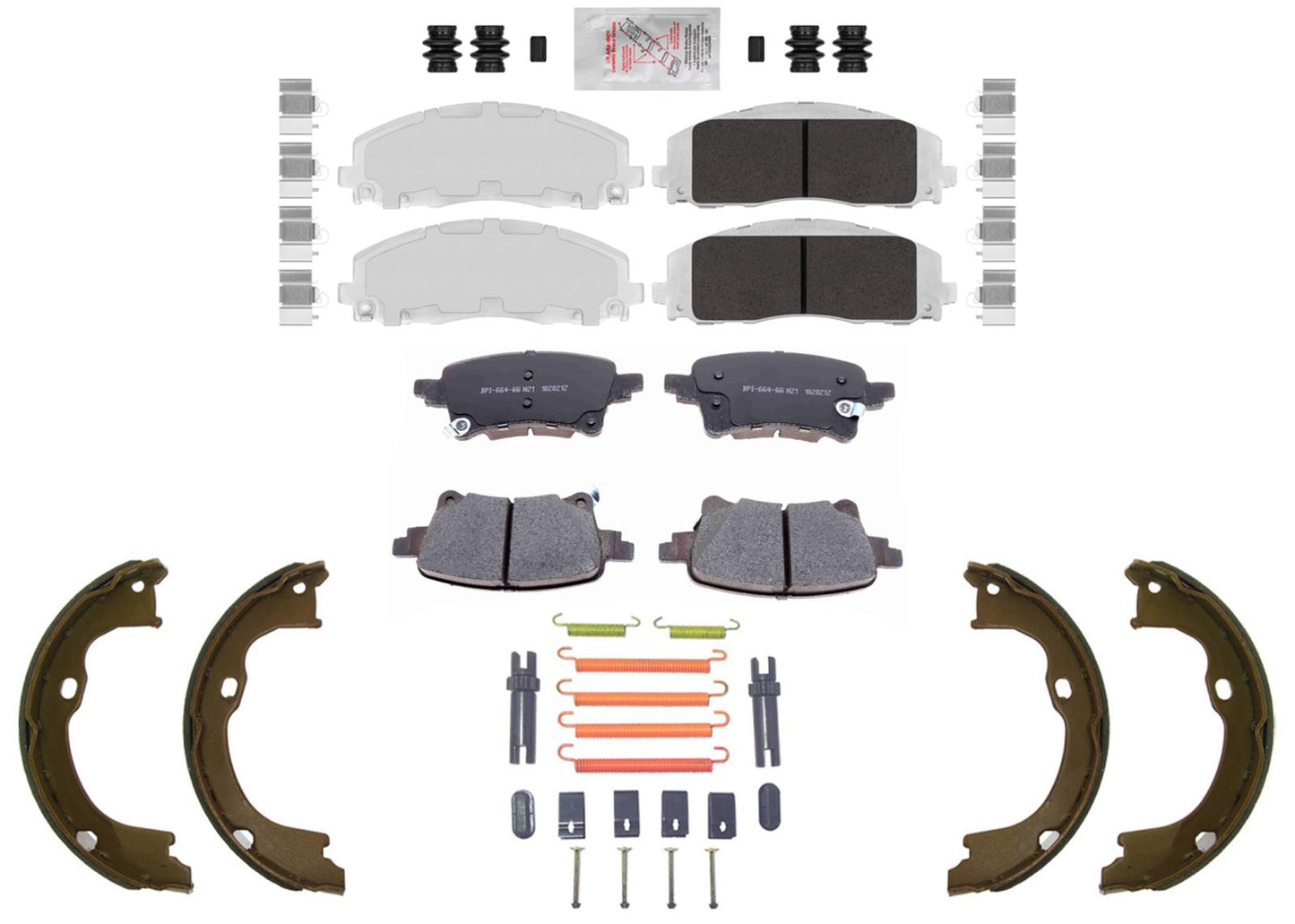 RAM Heavy Duty Off Road Disc Brake Pads Shoes For Jeep Gladiator 2021 2022 2024
