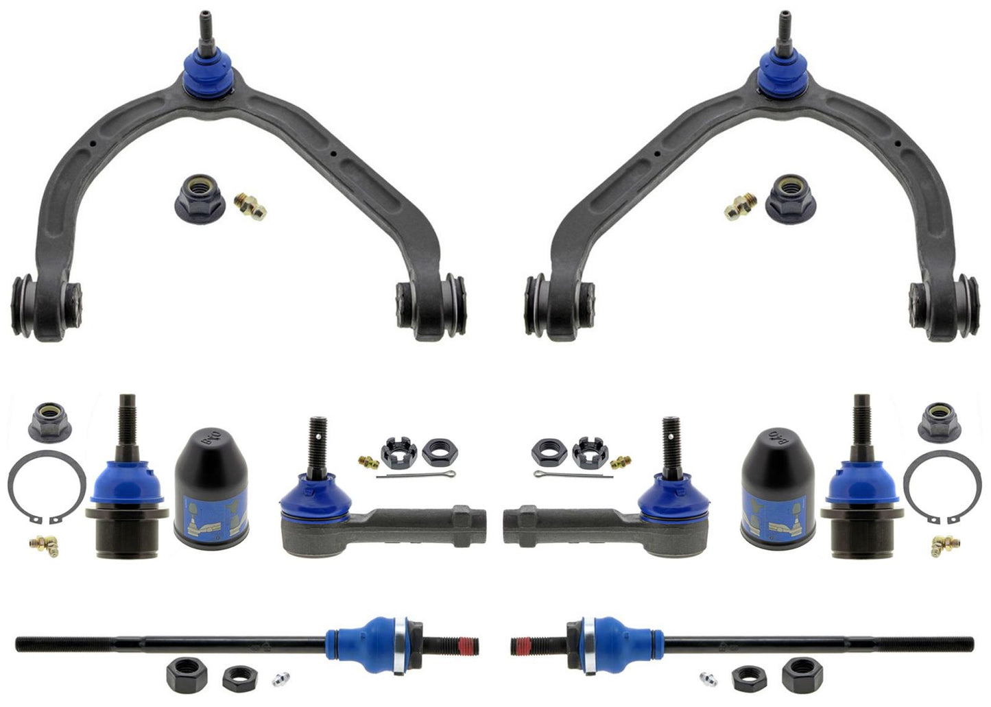 Mevotech Upper Control Arms H/D Greaseable for GM Express Van 3500 2003-2025