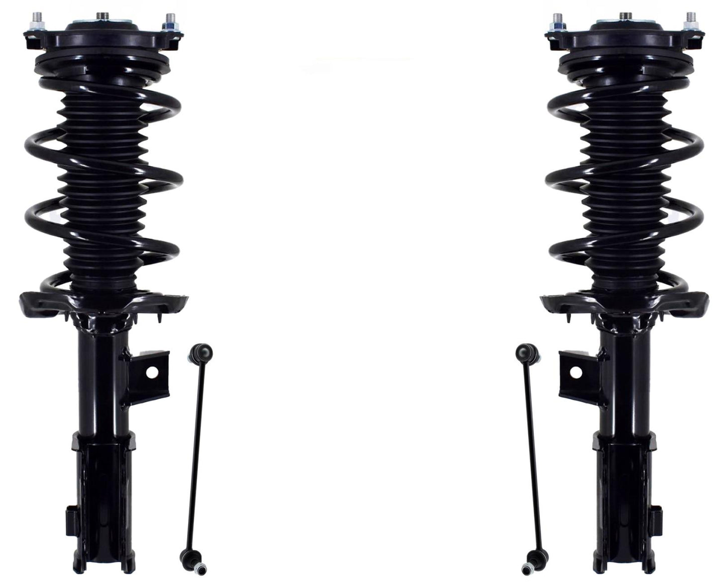 Front Complete Struts & Links For Sonata 2.5L 2020-2023 & K5 2.5L 2021-2024