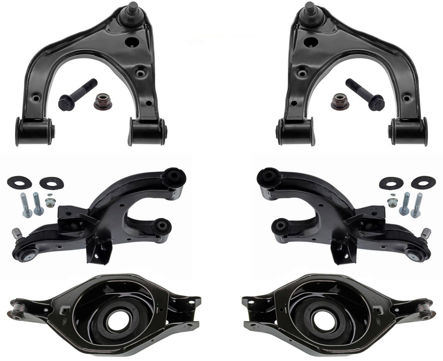 Rear Upper & Lower Control Arms for Nissan Pathfinder 2005 2006 2007 2008 2012