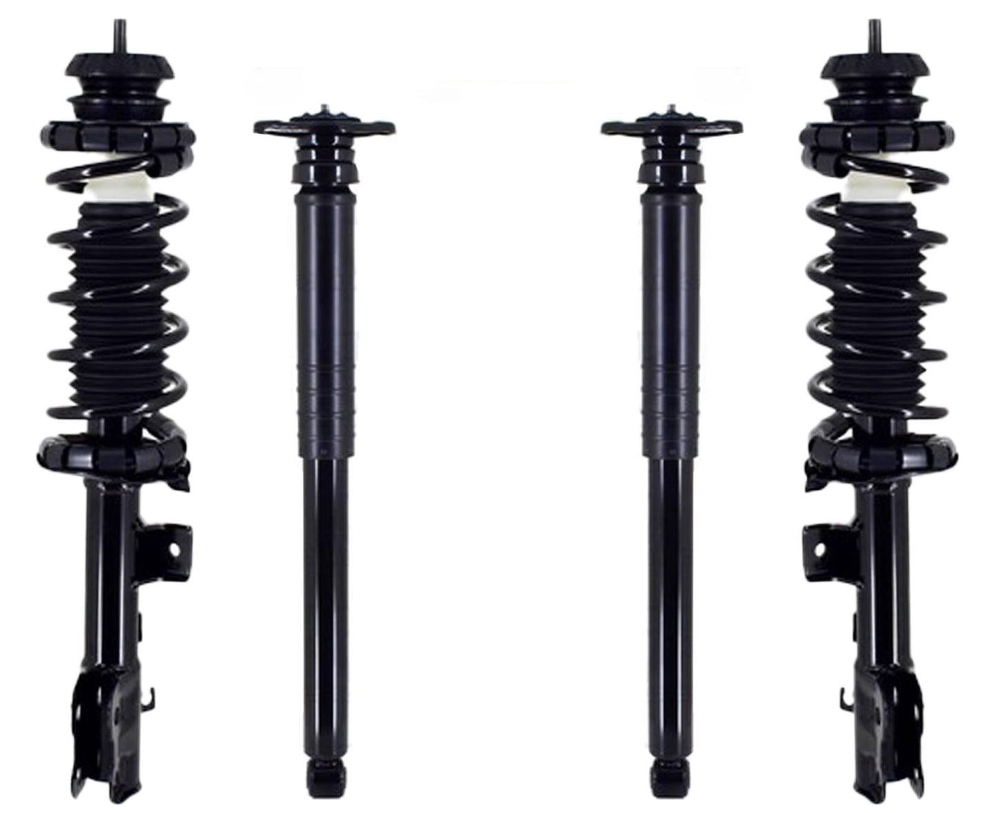 Front Struts Assembly & Complete Rear Shocks For Nissan Versa 2020 2021 2024