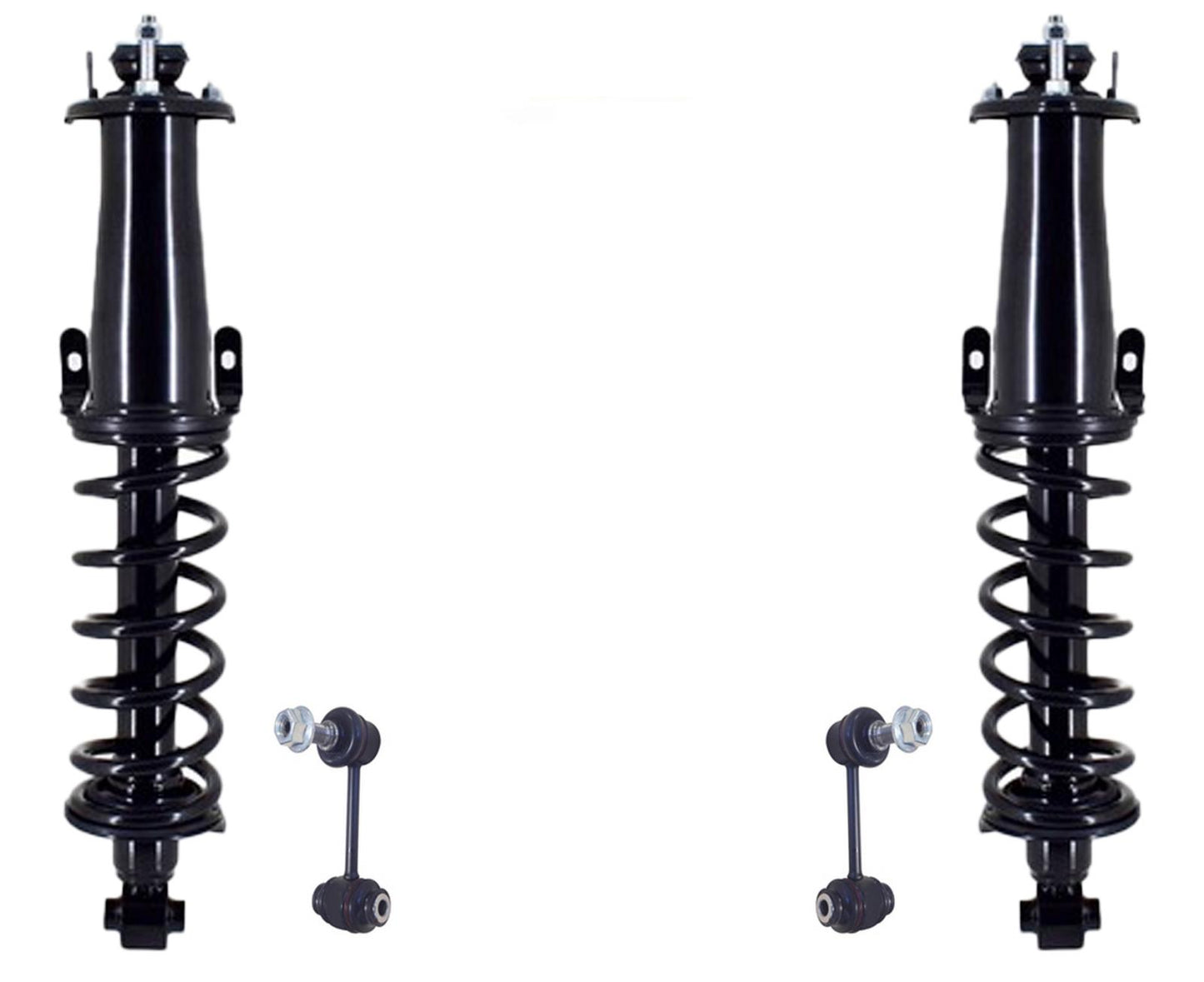 Rear Struts & Links For Lexus GS350 2007-2011 W/O Adaptive Control Suspension