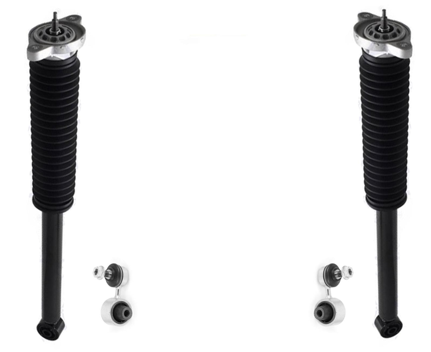 Rear Complete Shocks W/ Mounts & Links For Accord 2018-2022 W/O Adaptive Damper
