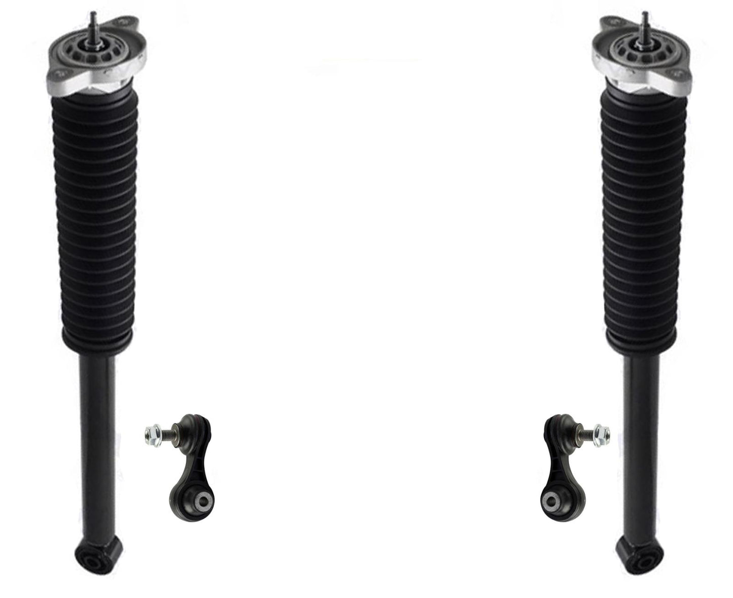 Rear Complete Shocks & Links For Honda Civic Sedan 2016 2017 2018 2019 2024