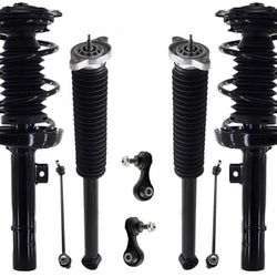 Front Struts Rear Complete Shocks & Links For Honda Civic Sedan 2016 2017 2021