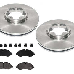 For Ford Transit 150 250 GEO Fleet Duty Front Brake Disc Rotors Pads 2015-2021