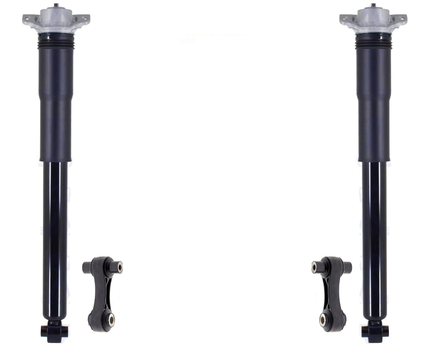 Rear Complete Shocks & Links For Volkswagen Atlas 2018-2024 Front Wheel Drive