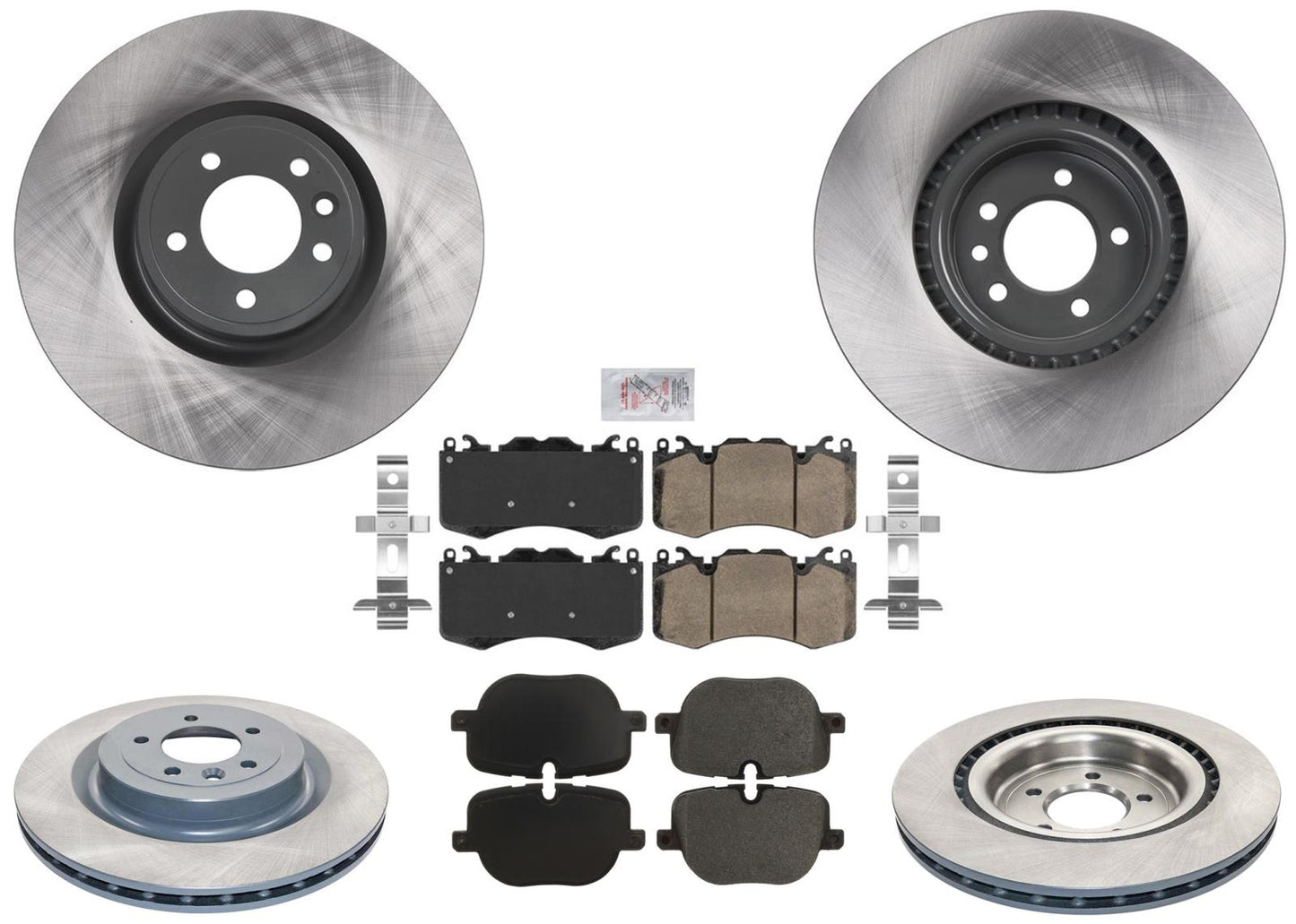 Disc Brake Rotors & Brake Pads For Range Rover Sport 2010-2013 Supercharged