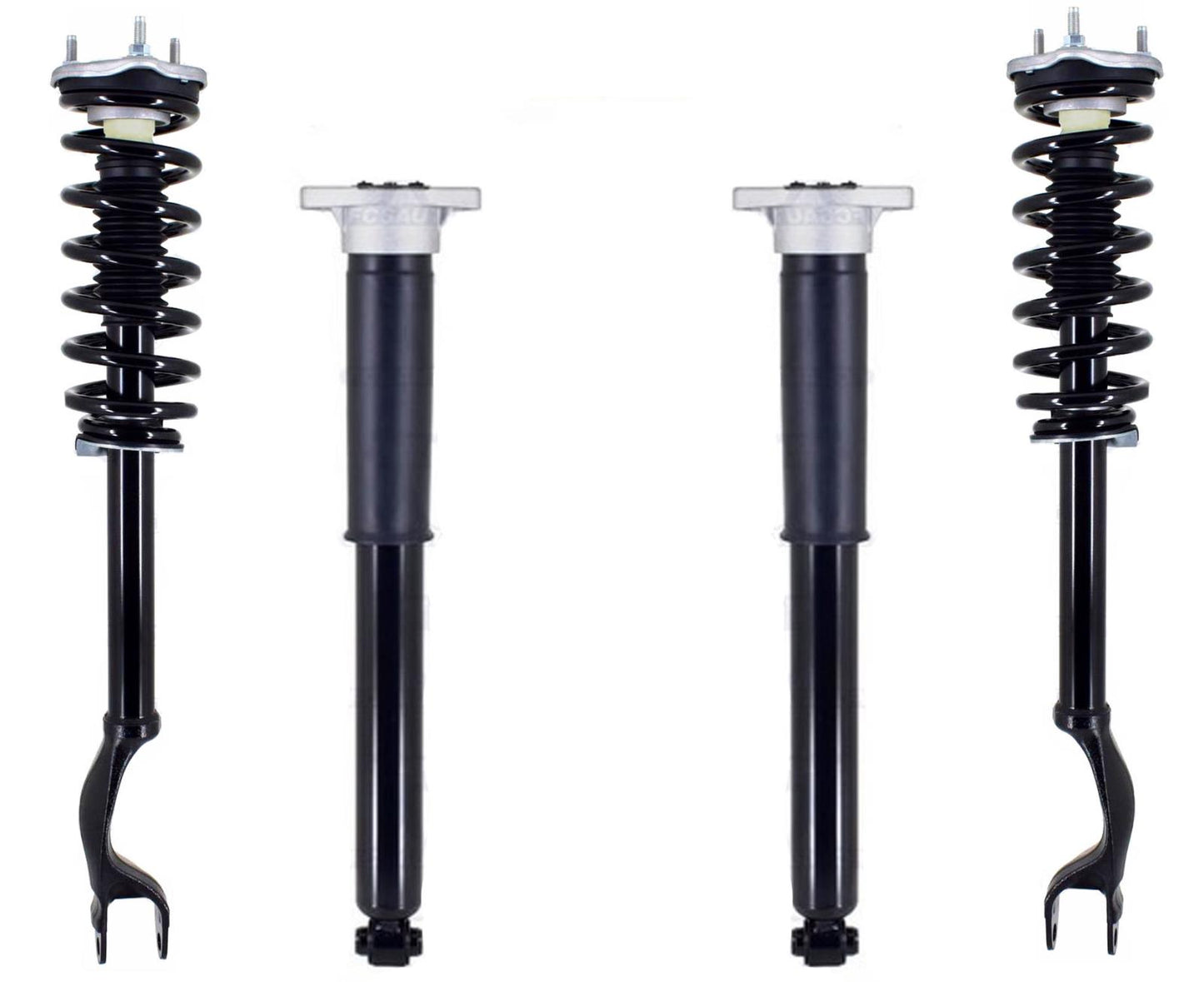 Front Complete Struts & Rear Shocks For GLC300 16-2022 W/ High Ground Clearance