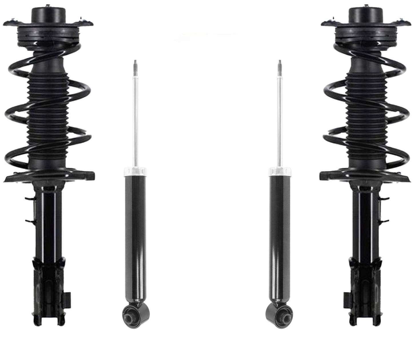 Front Complete Struts & Rear Shocks For Genesis Coupe 10-2016 W/O Brmbo Brakes