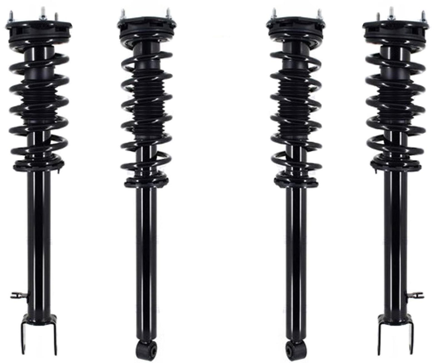 Front & Rear Complete Struts Assembly For Tesla S 2012-2016 Rear Wheel Drive