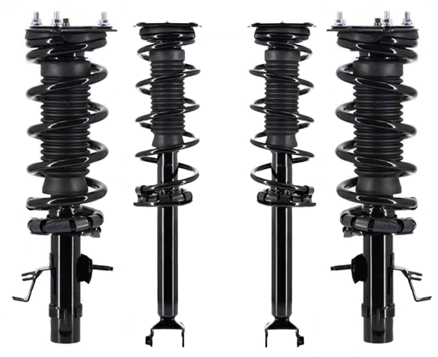 Front & Rear Complete Struts For Q70 2014-2017 All Wheel Drive W/O Sport Pckage