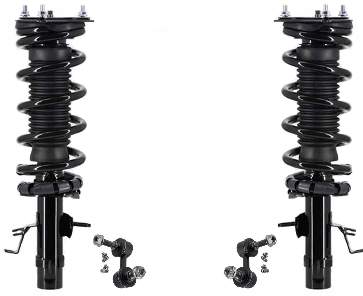 Front Complete Struts & Links For Infiniti Q70 2014 2015 2017 All Wheel Drive