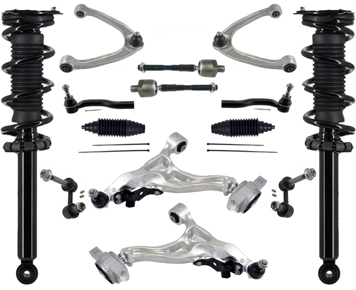 Struts Arms Tie Rods & Links For Q50 14-15 Rear Wheel Drive W/O Sprt Suspension