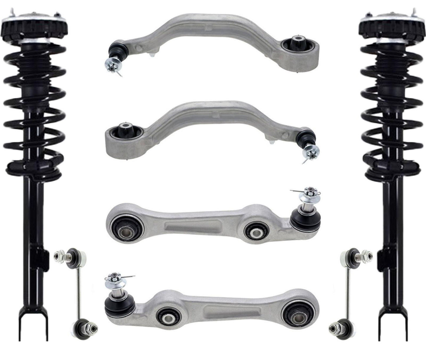 Front Struts Lower Arms & Links For Hyundai Genesis 2015-2016 Rear Wheel Drive