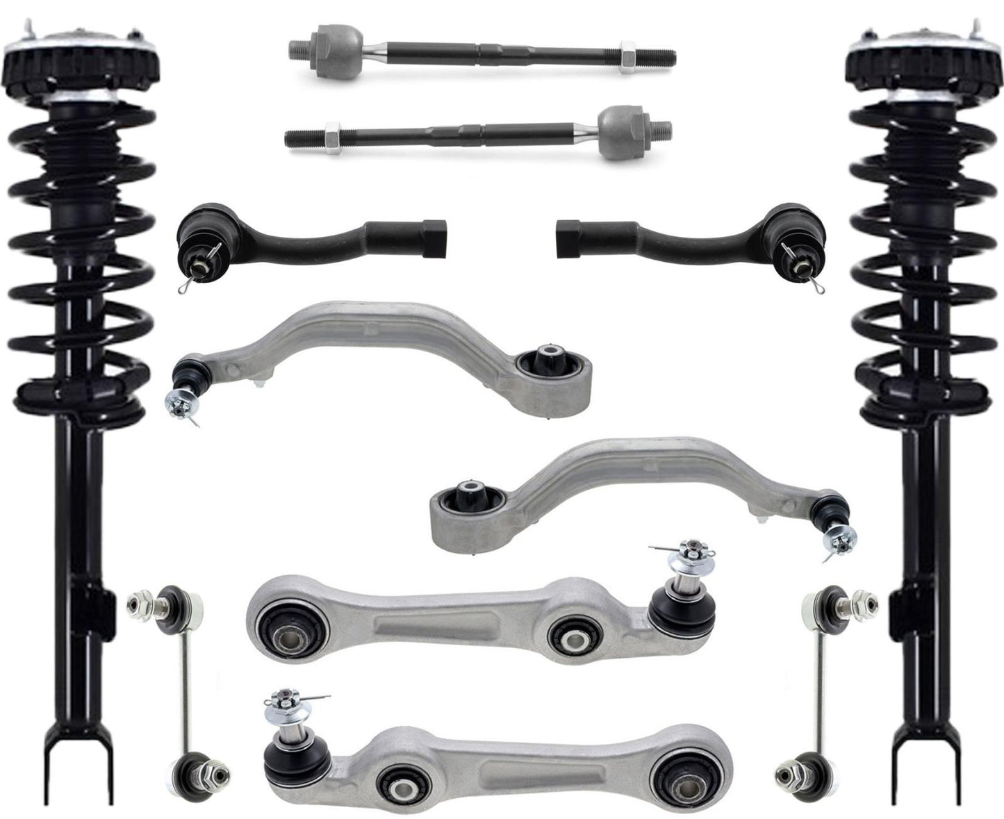 Front Struts Lower Arms Tie Rods & Links For Genesis 2015-2016 Rear Wheel Drive