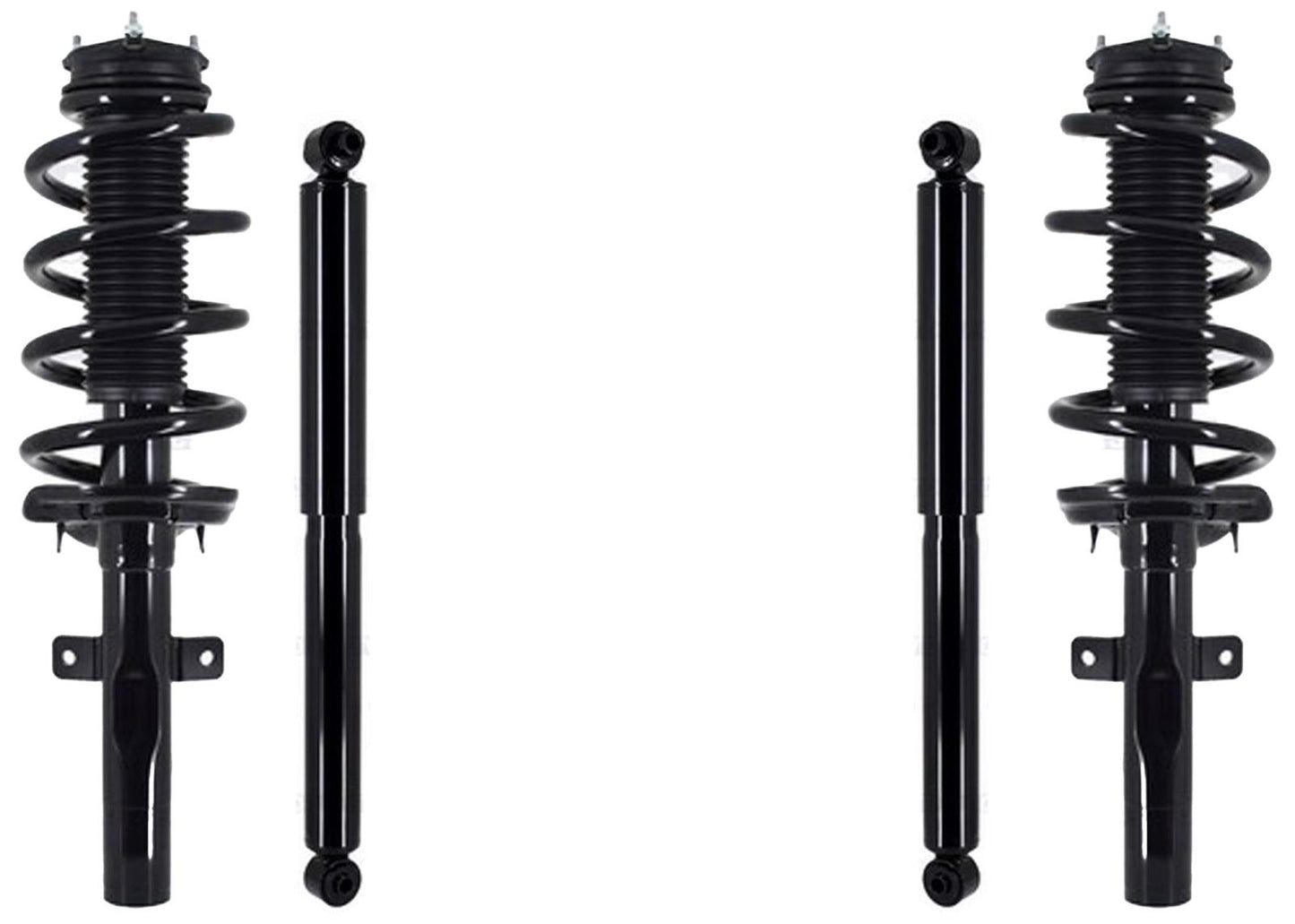 Front Complete Coil Spring Struts for Ford Transit 250 2015 2016 2017 Cargo Van