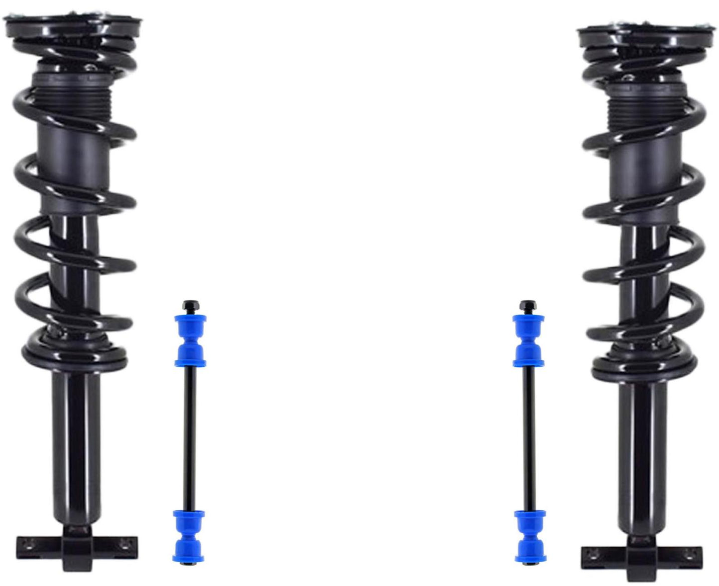 Front Complete Struts & Sway Bar Links For Chevrolet Colorado 2023 2024