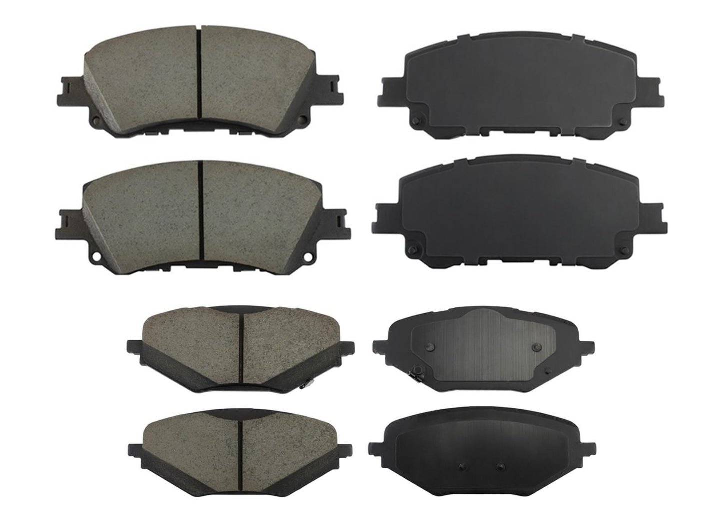 Front Rear Ceramic Disc Brake Pad Set for Mazda CX-90 GS GS-L GT GT-P 2024 2025