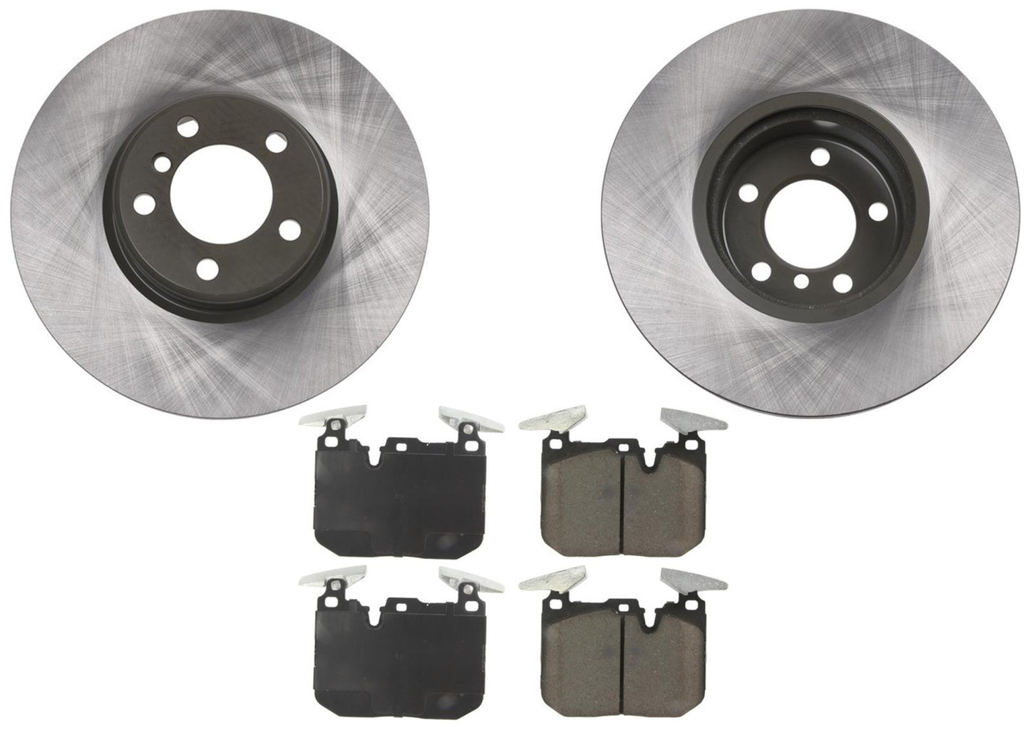 GEO Coated Front Disc Brake Rotors for BMW 328i 2012-2016 340MM Blue Caliper