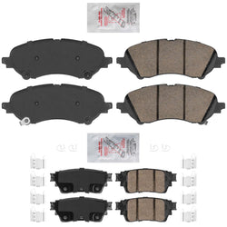 Front & Rear Ceramic Brake Pads for Nissan Ariya E-4orce AWD Model 2023 2024