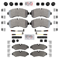 Disc Brake Pads for Sprinter 2500 3500 2019-2023 Electric Parking Solid Rear