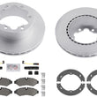 Rear Brake Rotors Pads for Mercedes Sprinter 3500XD 19-23 w Single Rear Wheel