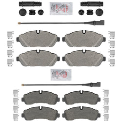 Fleet Duty Galvanized Disc Brake Pads For Ford Transit 350HD 2020 2023 2024 2025