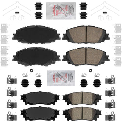 Front & Rear Ceramic Disc Brake Pads for Toyota C-HR 2019-2022 Built in Japan