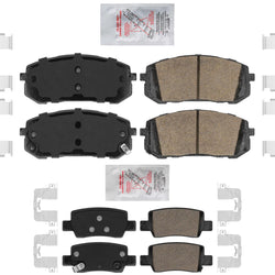 Ceramic Disc Brake Pads for Hyundai Elantra 21-24 2.0L w Electric Parking Brake