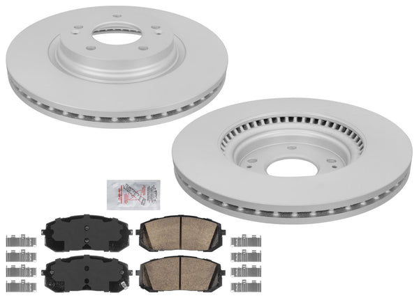 Front Disc Brake Rotors Pads for Hyundai Elantra N 2021 2023 2024 1.6L Turbo