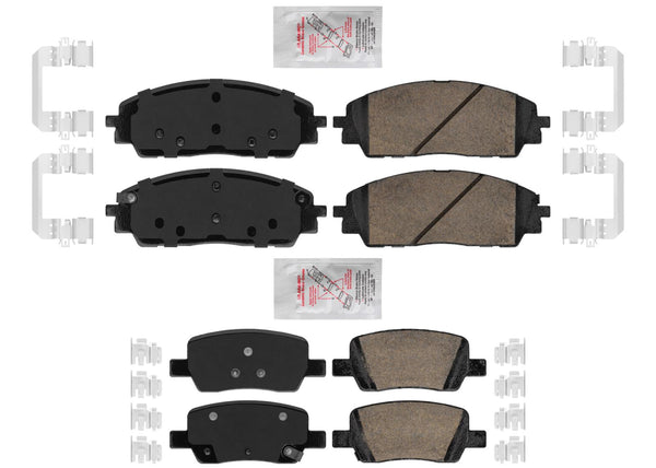 AME Front & Rear Ceramic Disc Brake Pads For Kia Carnival 2022 2023 2024 2025