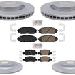 Coated Disc Brake Rotors & Disc Brake Pads For Kia Carnival 2022 2023 2024 2025