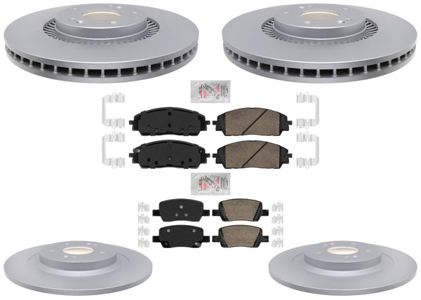 Coated Disc Brake Rotors & Disc Brake Pads For Kia Carnival 2022 2023 2024 2025