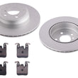 Rear Coated Disc Brake Rotors & Pads For BMW 430i M Sport 340MM 2017 2018 2020
