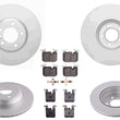F&R Coated Disc Brake Rotors Pads For BMW 430i M Sport 340MM 2017 2018 2019 2020