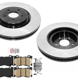 Performance Carbon Disc Brake Rotors Pads for Infiniti Q50 14-23 W Sport Package