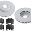 Front Coated Disc Brake Rotors & Pads For BMW 430i M Sport 348MM 2021-2025