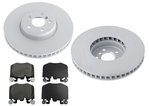 Front Coated Disc Brake Rotors & Pads For BMW 430i M Sport 348MM 2021-2025